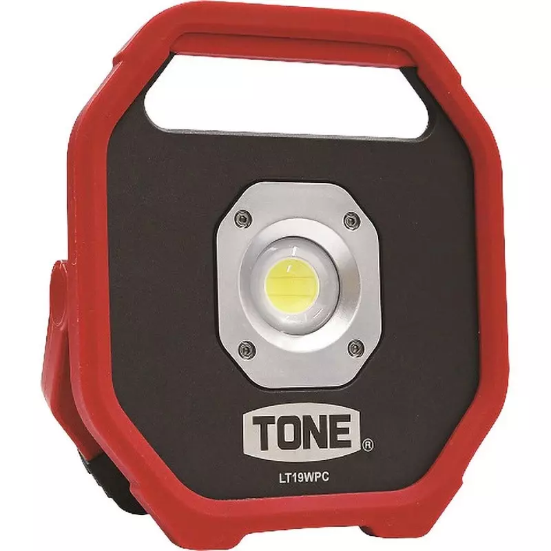 TONE Led Floodlight Rechargeable Type 2 Levels (Low (30% Light), High (100% Light)), LT19WPC