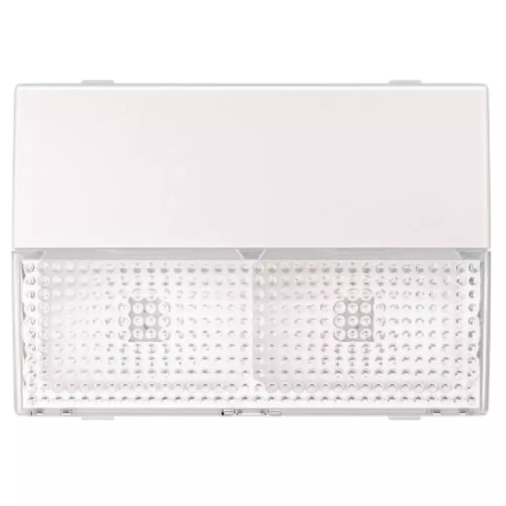 Anchor Rider LED Based Footlight Warm White 3 Module White PVC Plastic for Industrial and Home Use, 47298