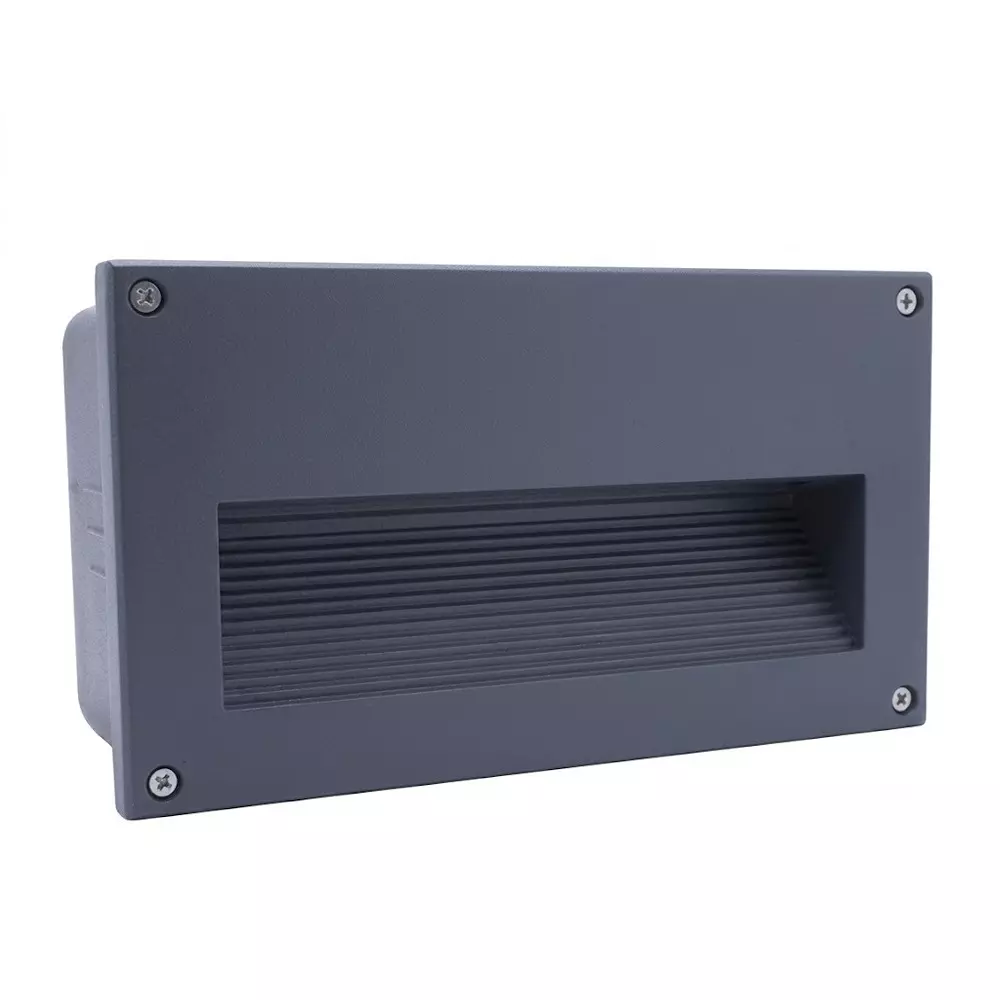 ALT Recessed Outdoor Light Grey Body Color 9 W Warm White Light Color, ALT0775