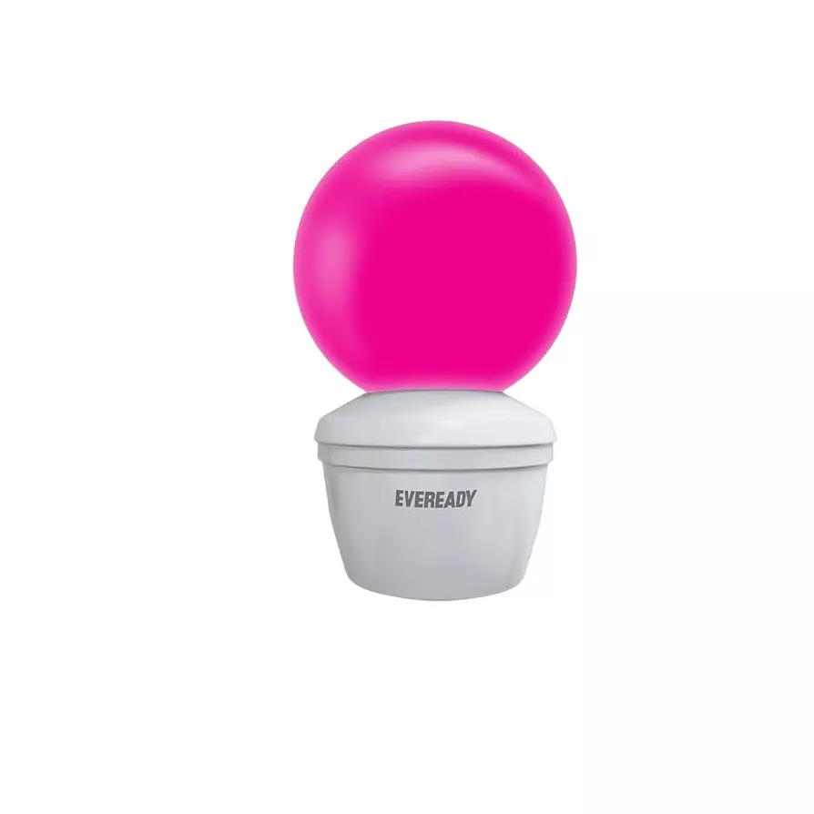 Eveready Pluggy LED Lamp 0.5 W Power Modern ABS Magenta for Home & Office