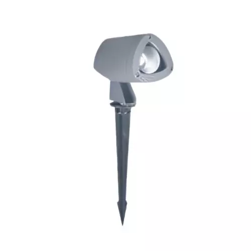 ALT Garden Spike Outdoor Light Graphite Grey Body Color 7 W Warm White Light Color, ALT0556