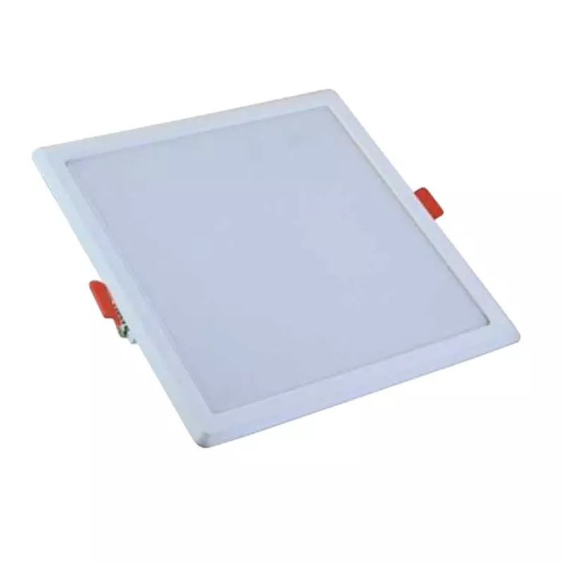 Lumistar LOTUS Recessed LED Panel Light Polycarbonate 22 W 120° Beam Angle White Square, LM-509-22W-6"