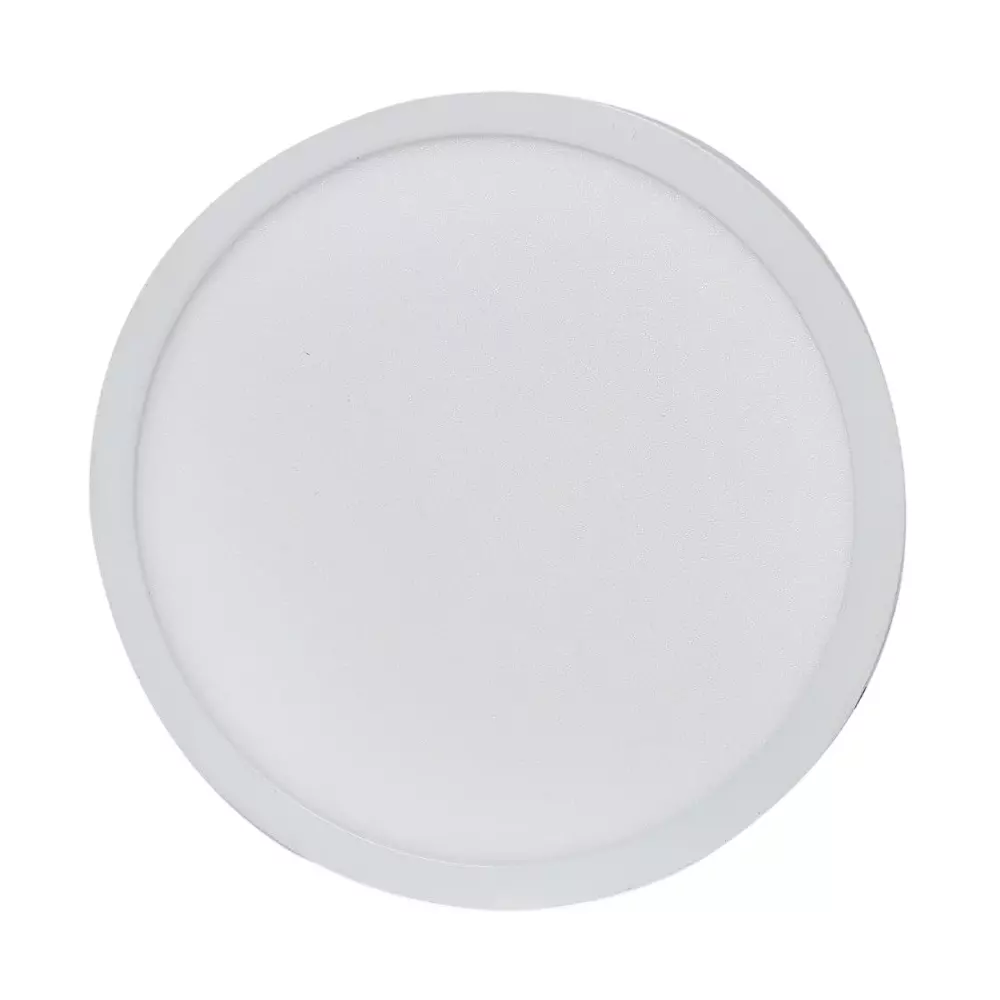 Lsons 15 W Surface LED Panel Light Round & Slim with HPF Driver, 100 lm/W Illumination, 85-300 V Wide Voltage and CRI >80, LSN-SPL-15W-NW-DSK