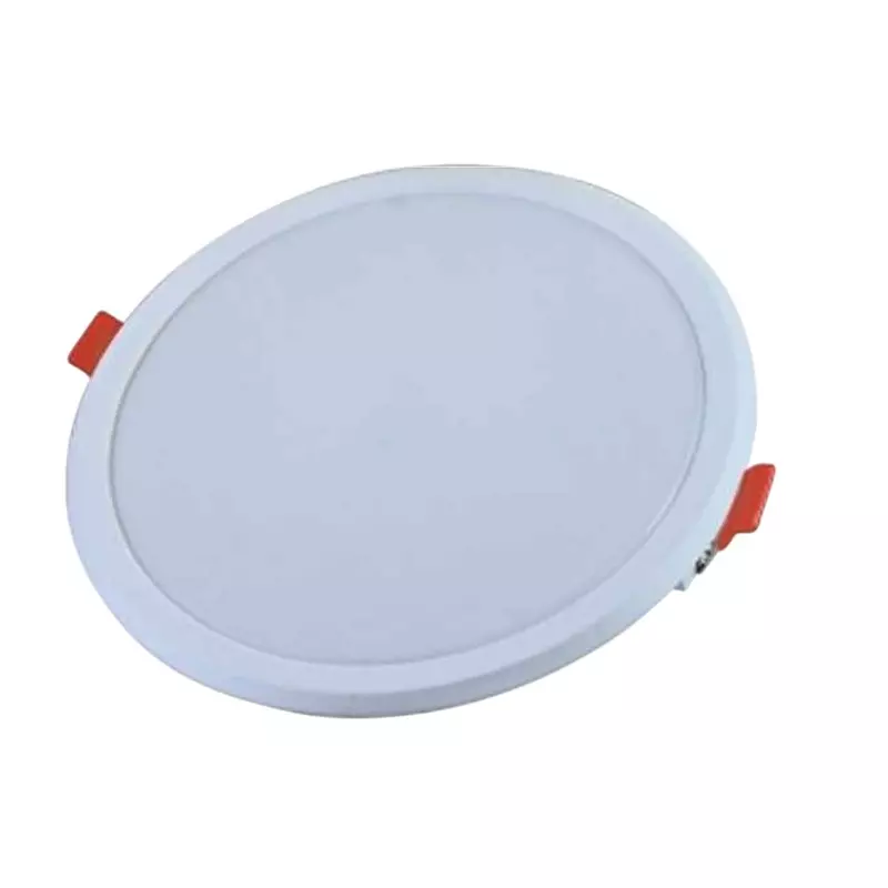Lumistar LOTUS Recessed LED Panel Light Polycarbonate 15 W 120° Beam Angle White Round, LM-509-15W-6"