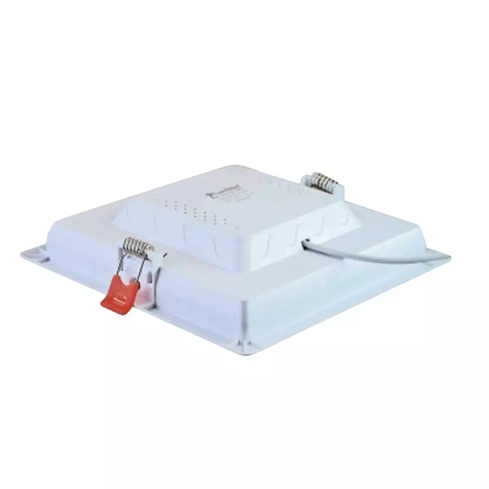 Lumistar LOTUS Recessed LED Panel Light Polycarbonate 15 W 120° Beam Angle White Square, LM-509-15W-6"