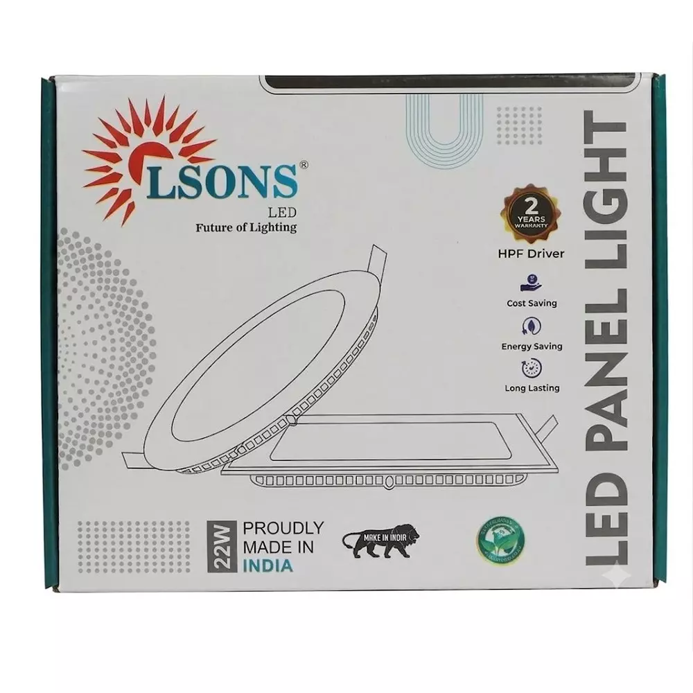 lsons-22-w-surface-led-panel-light-round-slim-with-hpf-driver-100-lmw-illumination-85-300-v-wide-voltage-and-cri-80-lsn-spl-22w-wh-dsk