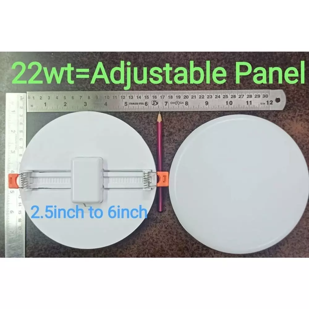 ATHARV BRIGHT Adjustable Panel Light 22 W Cool White