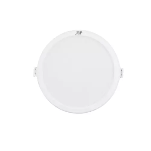 AP LED Slim Panel Light Round Shape 12 W Wattage 127 mm (5 inch) Cutout 1200 lm Lumen Cool Light, L012