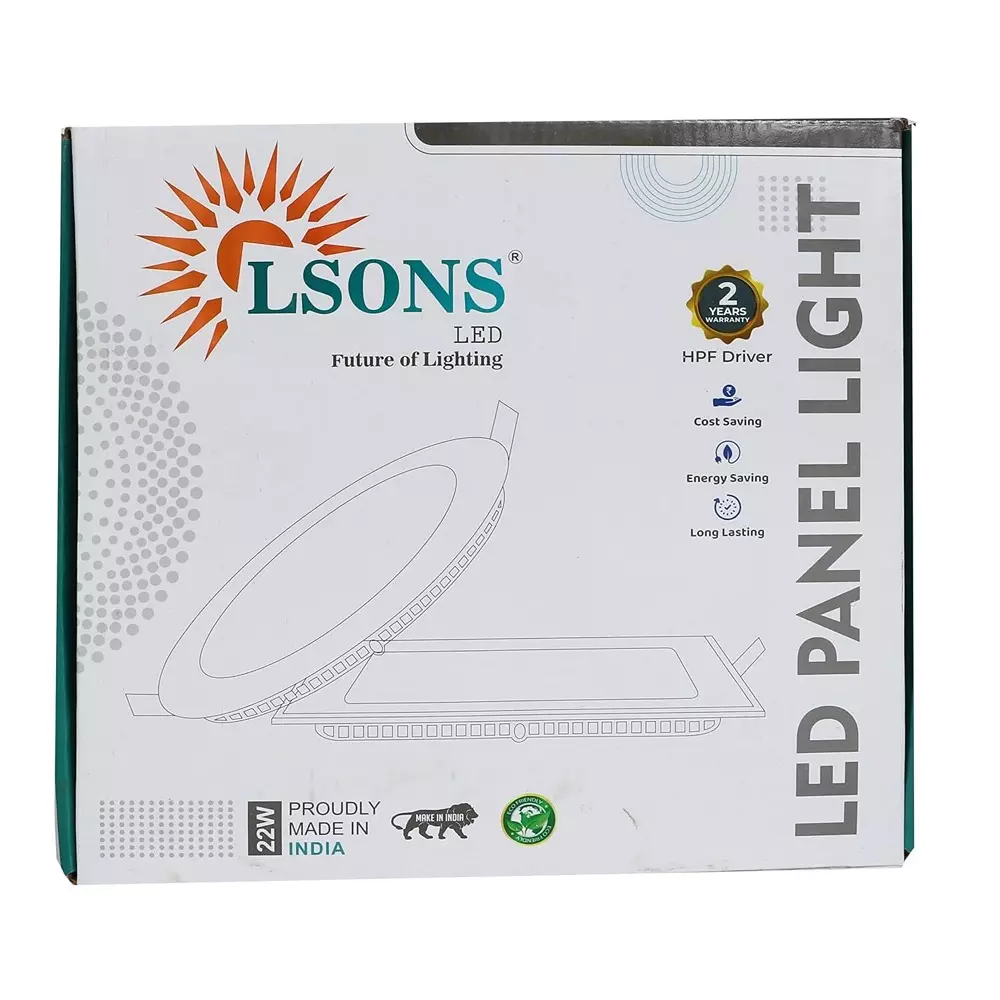lsons-22-w-led-panel-light-round-slim-with-hpf-driver-100-lmw-illumination-85-300-v-wide-voltage-and-cri-80-lsn-pl-22w-wh-crl