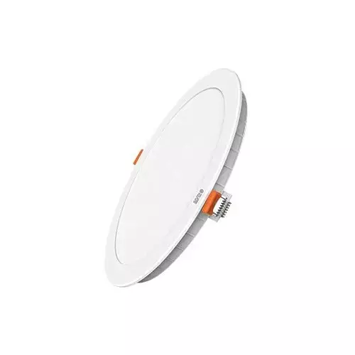 Polycab 6500K Cool Day Round Scintillate PC Backlit LED Panel Light