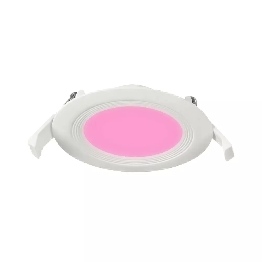 Havells 6 W Fazer Neo P LED Panel Light Round Shape Pink Emitting Color, 104 mm Cutout x 25 mm Height, LHEBMCPHIZ1W006