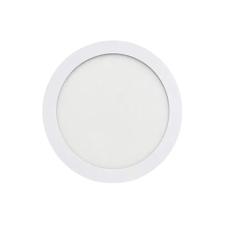 Deepak Quality Lights by SMB Slim LED Panel Light Round Shape 22 W Cool White Corded Electric for Warehouses, Factories & Commercial Use