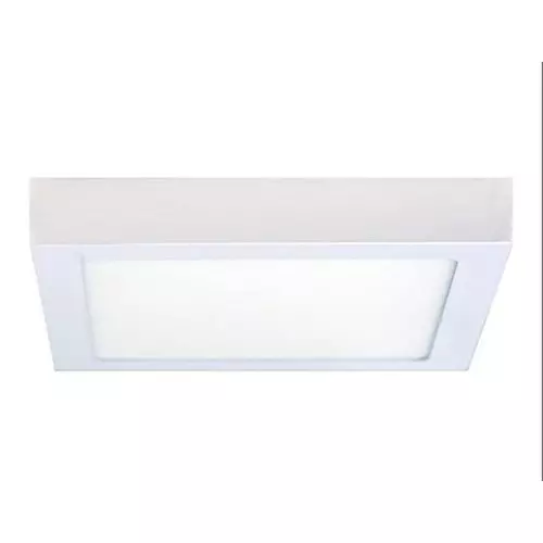 Wonder 12 W Square Surface LED Panel Light Corded Electric Natural White for Outdoor & Indoor Use