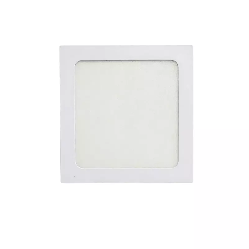 Deepak Quality Lights by SMB Slim LED Panel Light Square Shape 15 W Cool White Corded Electric for Warehouses, Factories & Commercial Use