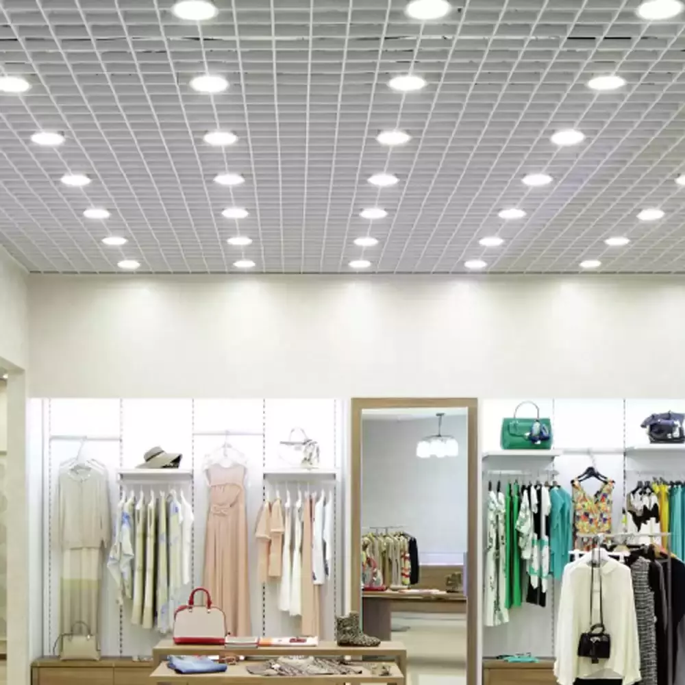 Panasonic Square LED Step Panel Light 5 W Warm White Aluminium Base Material, PPAM12053R2