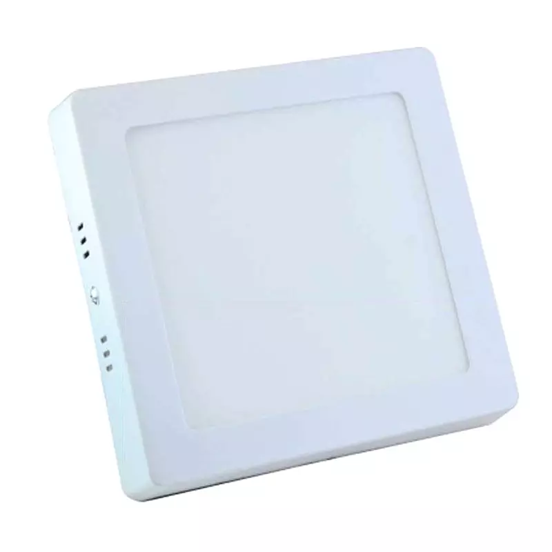 Lumistar BEZEL Surface LED Slim Panel Light Square 8 W Aluminium Natural White, LM-512-8W