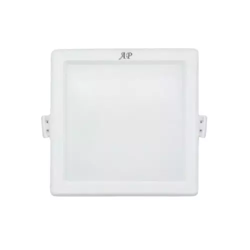 AP LED Slim Panel Light Square Shape 12 W Wattage 127 mm (5 inch) Cutout 1200 lm Lumen Natural White, L008