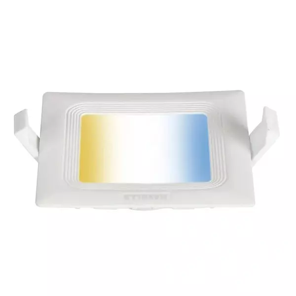 Havells 6 W Fazer Neo 3 in 1 LED Panel Light Square Shape 3000 K/4000 K/6500 K, 104x104 mm Cutout x 25 mm Height, LHEBMGPNUZ1W006