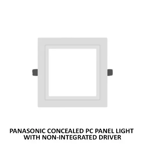 Panasonic Square LED PC Panel Light With Non-Integrated Driver 3 W Cool White, PPAM25037
