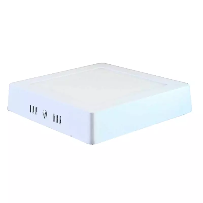 Lumistar BEZEL Surface LED Slim Panel Light Square 8 W Aluminium Cool White, LM-512-8W