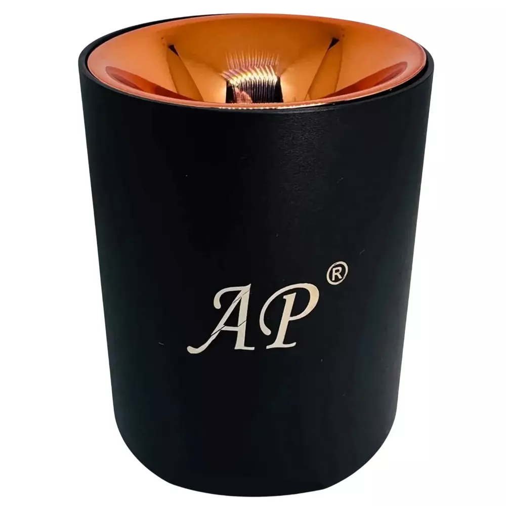 AP Surface Cylinder Light Round 22 W Wattage 2200 lm Black, LN03