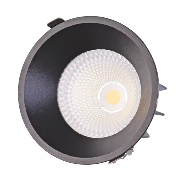 Lumistar DELTA Deep Cob Spot Light 50 W 60° Beam Angle 140x140x115 mm Matt Black Finish, LM-201-50W