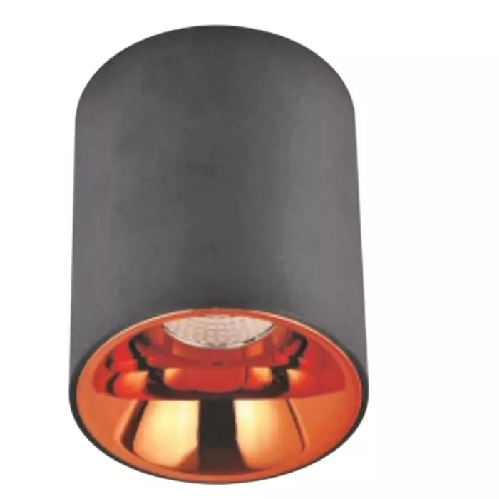 Lumistar NEO Cob Spot Light Surface Cylinder 12 W 38° Beam Angle BK+RG Finish, LM-115-12W