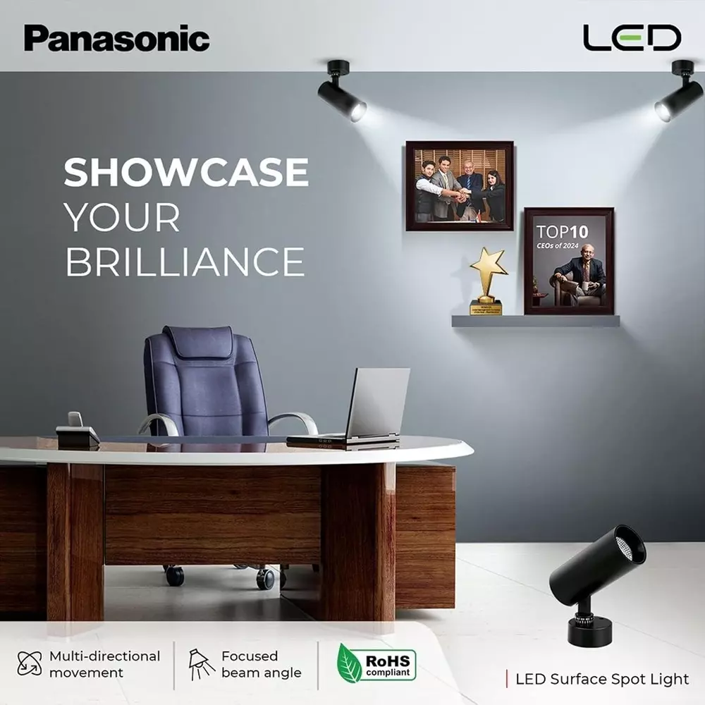Panasonic Surface Spot Light 15 W Cool White, PSPM02157