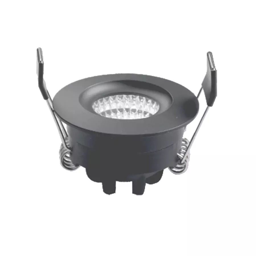 ALT Aris Mini Spot Light Black Body Color 3 W Natural White Light Color, ALT0801