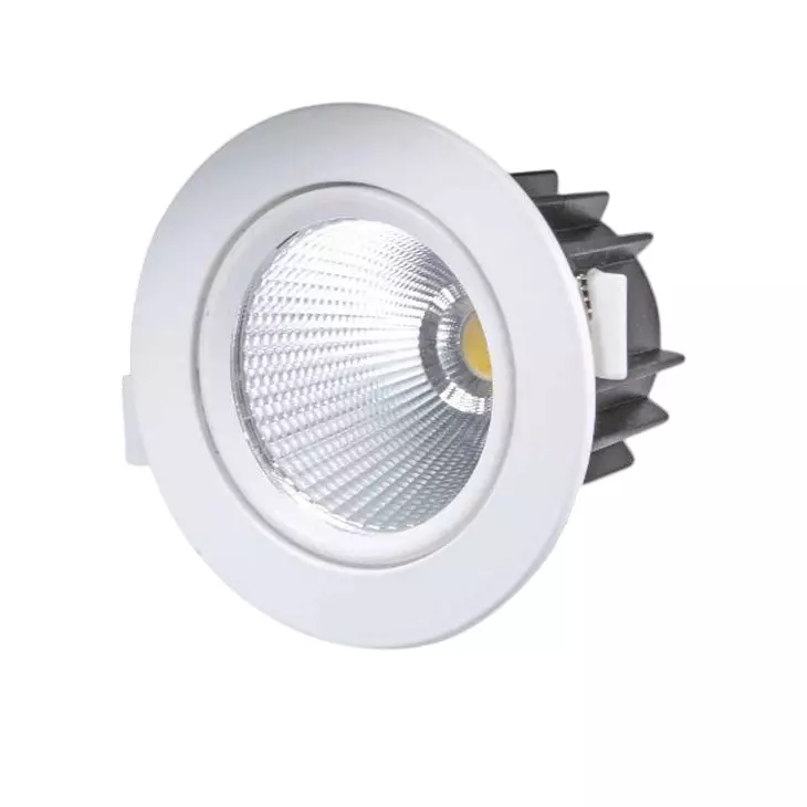 Lumistar BLAZE Movable Cob Spot Light 3 W 38° Beam Angle 65x65x35 mm Matt White Finish, LM-212-3W