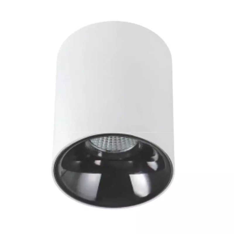 Lumistar NEO Cob Spot Light Surface Cylinder 7 W 38° Beam Angle PKW+GB Finish, LM-115-7W
