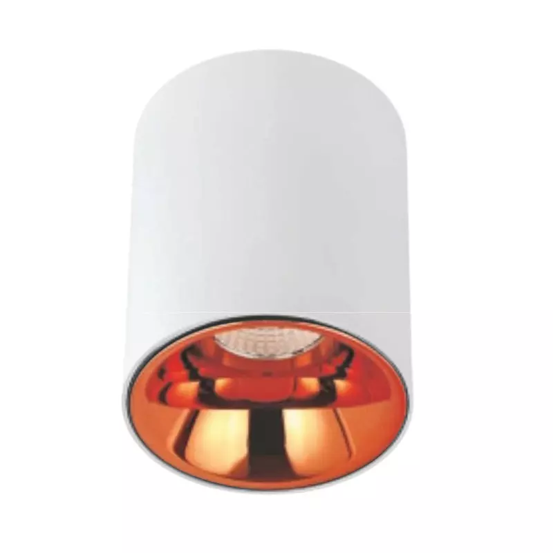 Lumistar NEO Cob Spot Light Surface Cylinder 12 W 38° Beam Angle PKW+RG Finish, LM-115-12W