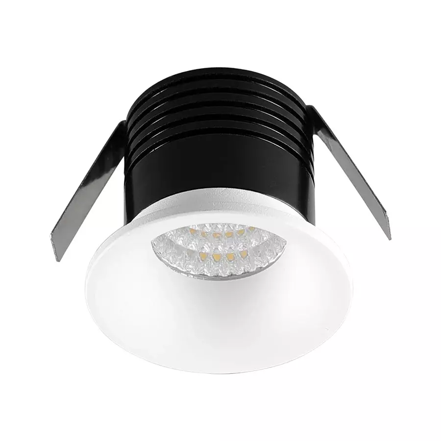 ALT Ray Mini Spot Light White Body Color 3 W Warm White Light Color, ALT0851