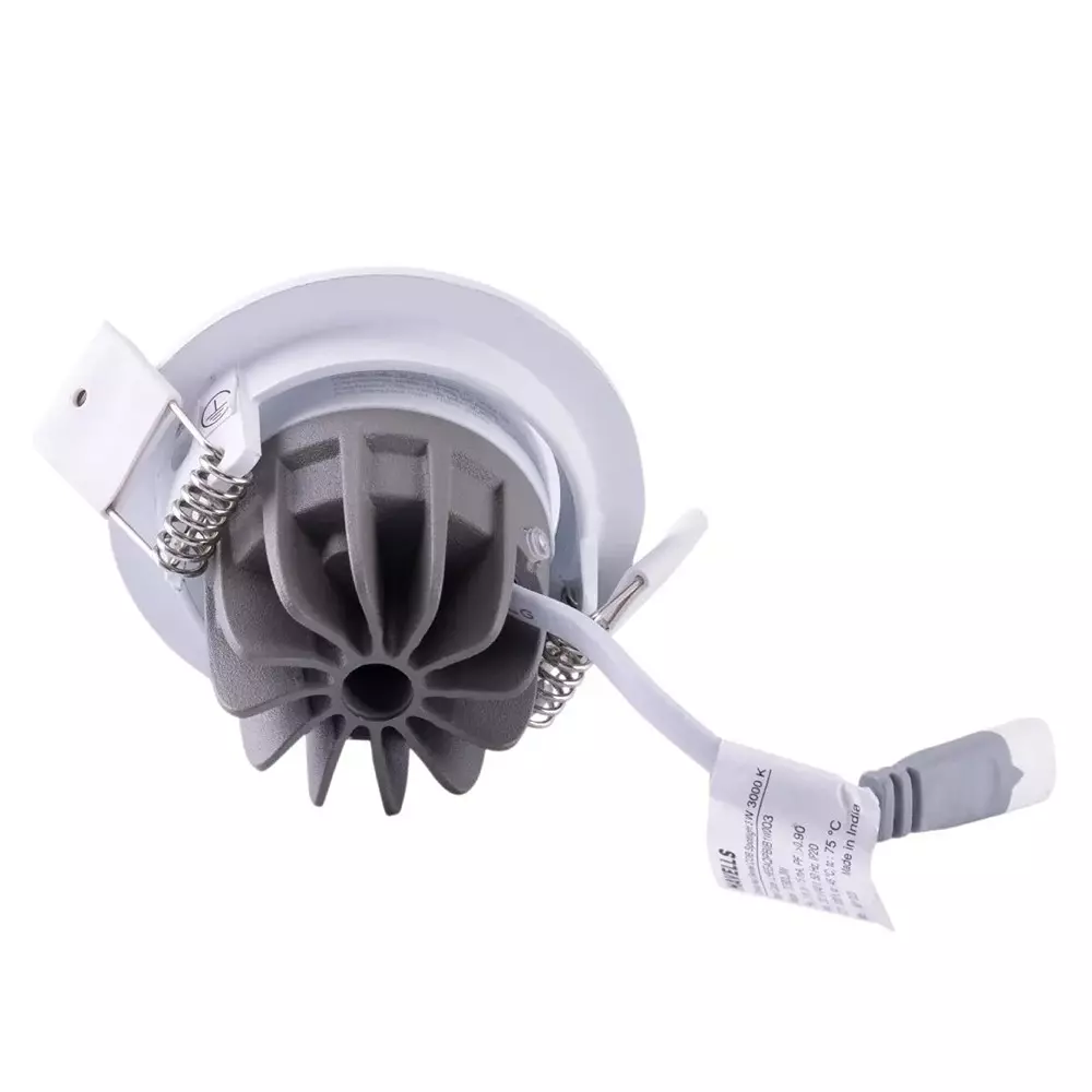 Havells 30 W Crysta Neo LED Swivel COB Spot Light, 4000 K, 140 mm Cut Out Diameter x 105 mm Height, LHEEAQPDIB1W030