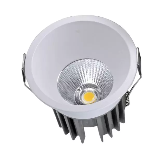 Lumistar DELTA Deep Cob Spot Light 7 W 38° Beam Angle 70x70x65 mm Matt White Finish, LM-201-7W