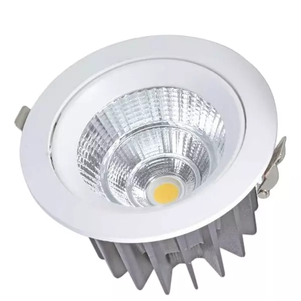 Lumistar BLAZE Movable Cob Spot Light 50 W 60° Beam Angle 160x160x100 mm Matt White Finish, LM-212-50W