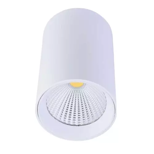 Lumistar GRACE Cob Spot Light Surface Cylinder 24 W 60° Beam Angle Matt White Finish, LM-118-24W