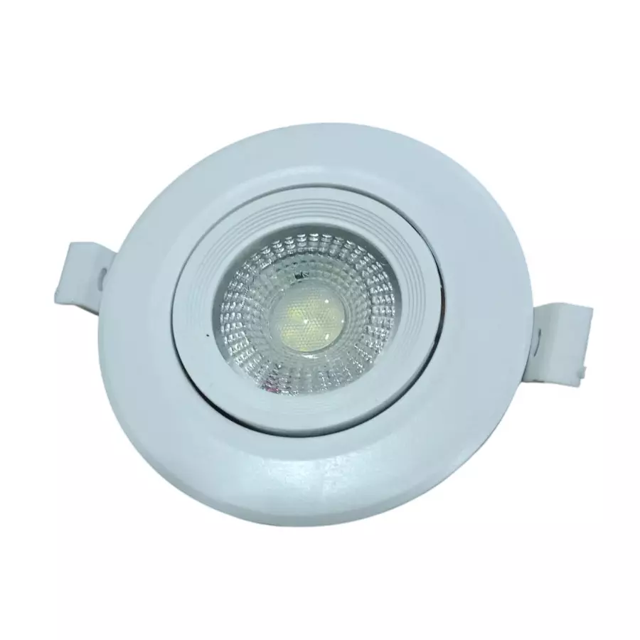 Electro Power 3 W LED Spot Light (PVC) Round Natural White 4000K, EP-SP-PV-03