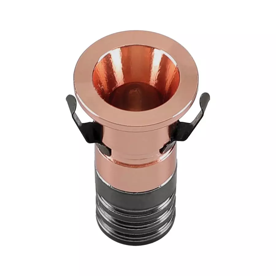 ALT Grid Mini Spot Light Rose Gold Body Color 1 W Warm White Light Color, ALT0208