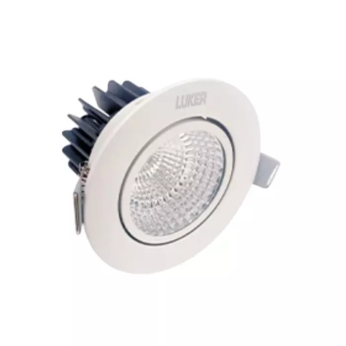 LUKER CORVUS Concealed Spot LED Light 12 W Ø107x78 mm White, LCOBR12