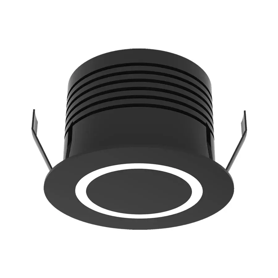 ALT Circle Mini Spot Light Black Body Color 5 W Warm White Light Color, ALT0945
