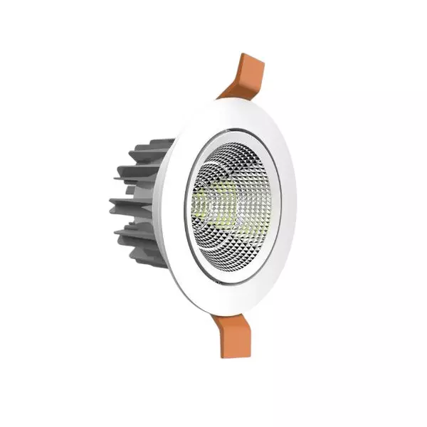 OPULUS Round LED Spot Lamp Flexible 7 W Natural White