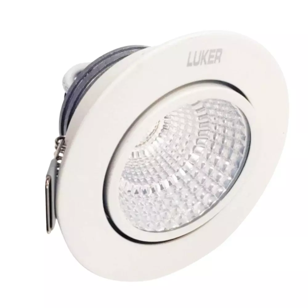 LUKER CORVUS Concealed Spot LED Light 3 W Ø40x23 mm Warm White, LCOB03