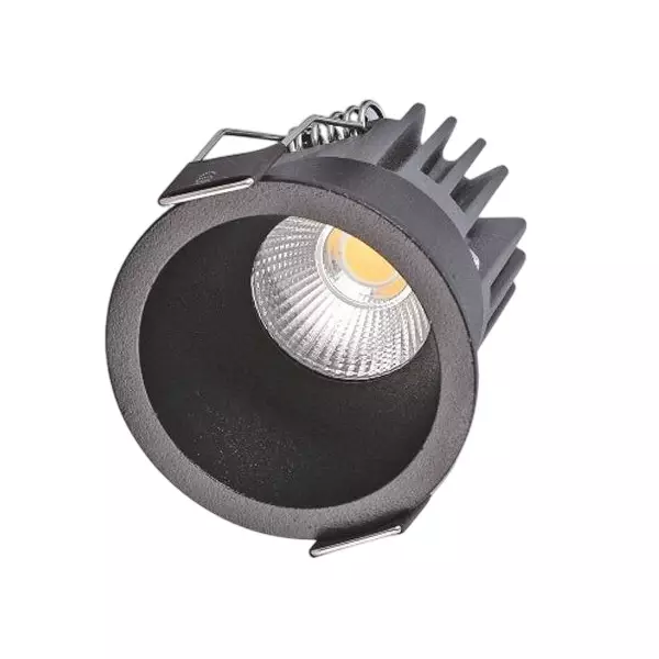 Lumistar DELTA Deep Cob Spot Light 7 W 38° Beam Angle 70x70x65 mm Matt Black Finish, LM-201-7W