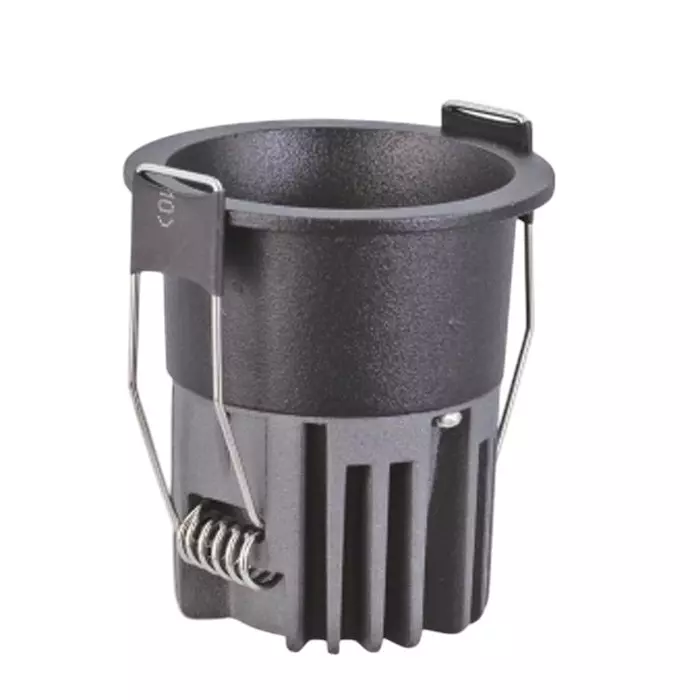 Lumistar DELTA Deep Cob Spot Light 12 W 38° Beam Angle 85x85x75 mm Matt Black Finish, LM-201-12W