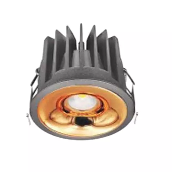 Lumistar CRETA Cob Spot Light 12 W 38° Beam Angle 88x88x60 mm BK+RG Finish, LM-207-12W