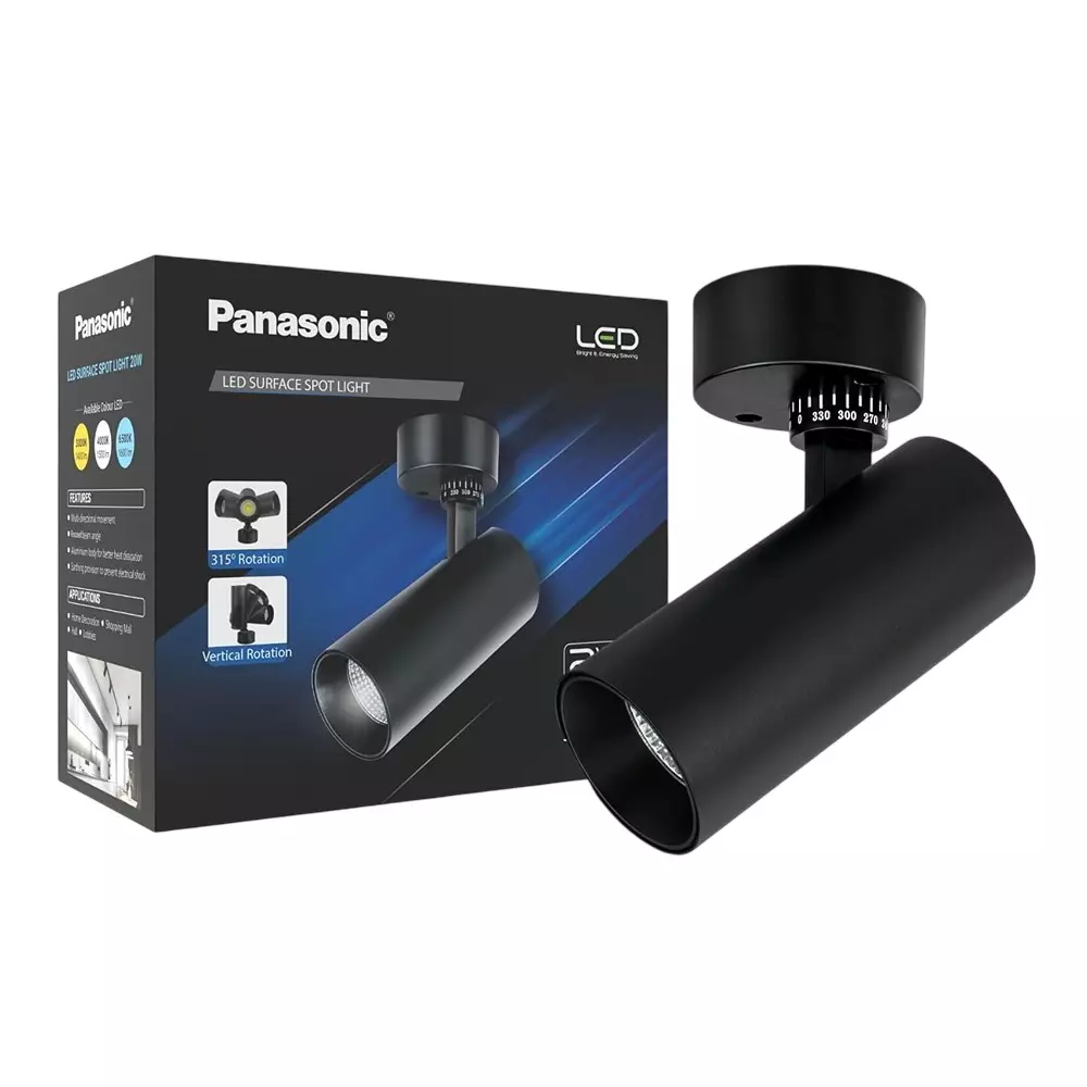 Panasonic Surface Spot Light 10 W Natural White, PSPM02104