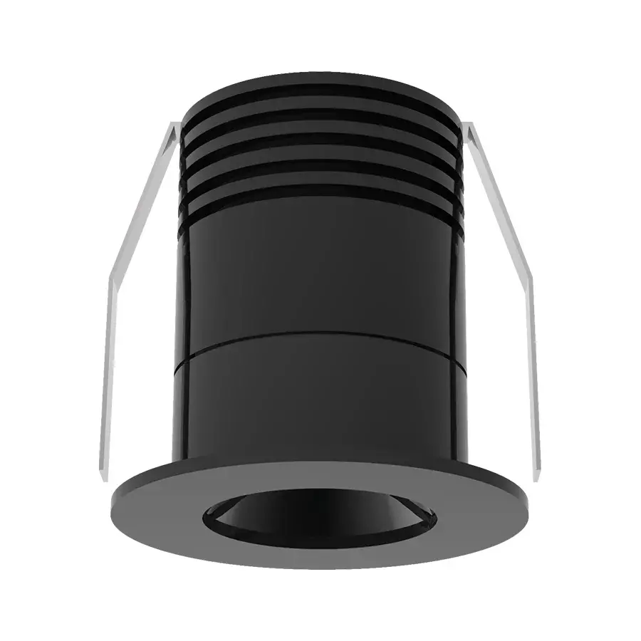 ALT Vimio Ii Mini Spot Light Black + Black Body Color 3 W Warm White Light Color, ALT0800