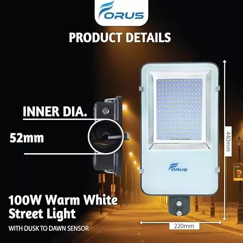 forus-100-w-led-street-light-with-dusk-to-dawn-sensor-ip66-warm-white-for-garage-factory-parking-area-feon100wsl4yw-ww-1pc-d2d-inblt
