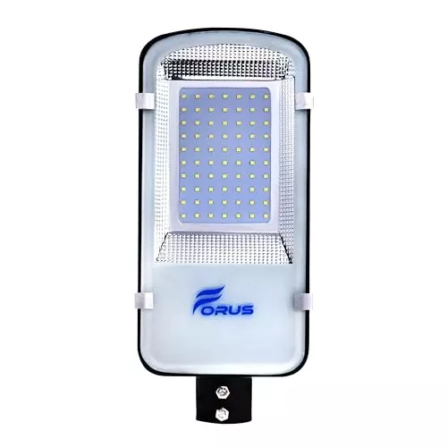 FORUS 20 W Rectangle LED Street Light with Dusk to Dawn Sensor Auto ON/OFF (Day-Night) IP66 Red